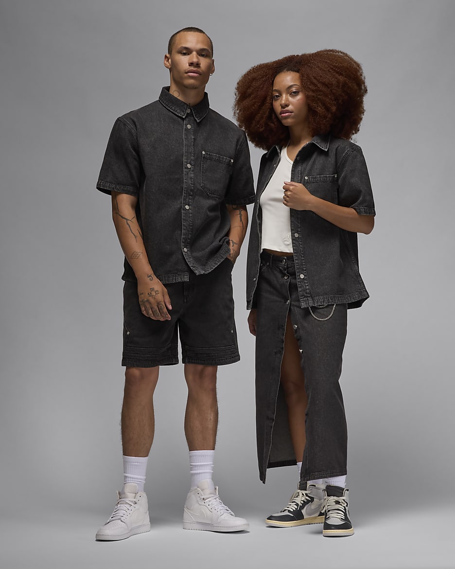 Maglia in denim Air Jordan Uomo